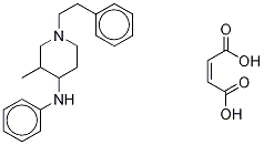 rac-cis Despropionyl Mefentanyl Maleate Salt Structural