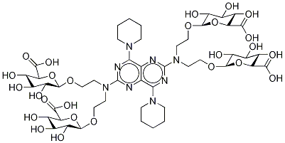 DipyridaMole Tetra-O-β-D-glucuronide Structural