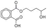 Mono(4-hydroxypentyl)phthalate Structural