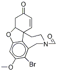 rac-(4aα)-4a,5,9,10,11,12-Hexahydro-1-broMo-3-Methoxy]-11-forMyl-6H-benzofuran[3a,3,2-e,f][2]benzazepin-6-one Structural