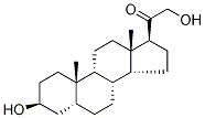 Tetrahydrodeoxycorticosterone-d5 Structural