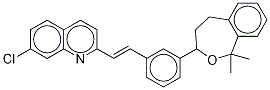 Montelukast Cyclizate Ether impurity-d6 Structural