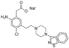 Ziprasidone Amino Acid Sodium Salt
(Ziprasidone Impurity C) Structural