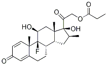 Dexamethasone 21-Propionate-d5 Structural
