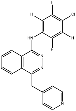 Vatalanib-d4 Dihydrochloride Structural