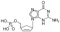 Carbovir-13C,d2 Monophosphate Structural