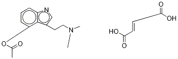 O-Acetyl Psilocin-d4 FuMarate Structural