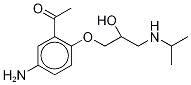 rac N-Desbutyroyl-d5 Acebutolol Structural