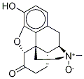 DihydroMorphinone-d3 N-Oxide Structural
