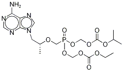 Tenofovir Disopropyl Ethyl Diester Structural