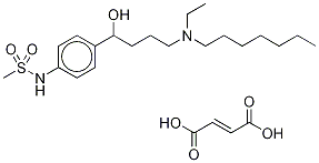 Ibutilide Fumarate-d5 Structural