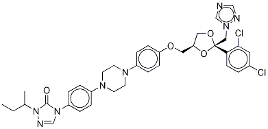Itraconazole-d5 (major) Structural
