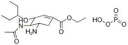 Oseltamivir-13C2,d3 Phosphate Structural