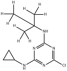 2-(tert-Butylamino)-4-chloro-6-cyclopropylamino-1,3,5-triazine-d9