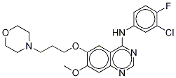 Gefitinib O-Methyl-D3 Structural