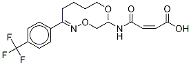 5-Methoxy-1-[4-(trifluoromethyl)phenyl]-1-pentanone-(E)-O-(2-aminoethyl]oxime Maleic Acid Monoamide