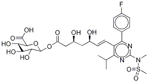 Rosuvastatin-d6 Acyl--D-glucuronide Structural