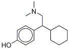 rac Deoxy-O-desMethyl Venlafaxine-d6 Structural