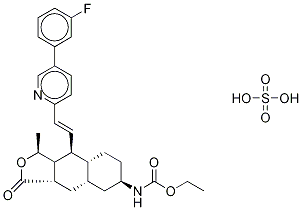 Vorapaxar-d5 Sulfate Structural