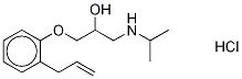 Alprenlol Hydrochloride-d7 Structural