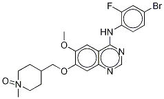 Vandetanib N-Oxide Structural