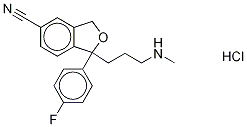 rac Demethyl Citalopram-d3 Hydrochloride Structural