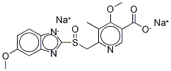 Omeprazole-d3 Acid Disodium Salt Structural