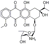 Daunorubicinol (mixture of diastereomers) Structural