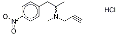 rac 4-Nitro Deprenyl-d3 Hydrochloride Structural