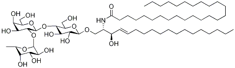 Fuc1-α-2Gal1-β-4Glc-β-CeraMide Structural