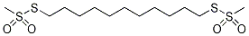 Heptadecane-1,17-diyl-bismethanethiosulfonate Structural