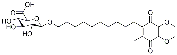Idebenone Glucuronide-13C,d3 Structural