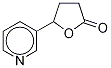 rac 5-(3-Pyridyl)tetrahydro-2-furanone-d3 Structural