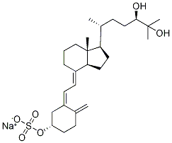 Secalciferol 3-Sulfate Sodium Salt Structural