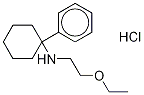 N-(1-Phenylcyclohexyl)-2-ethoxyethanamine Hydrochloride Structural