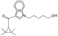 UR-144 N-(5-Hydroxypentyl)-d5 Structural