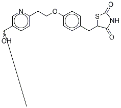 Hydroxy Pioglitazone-D5 (Major) (M-IV)(Mixture of diastereomers) Structural