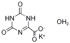 Oxonic Acid -13C2,15N3 Potassium Salt Hydrate Structural