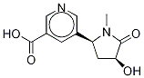 rac trans-3'-Hydroxy Cotinine-3-carboxylic Acid
(Mixture of Diastereomers) Structural
