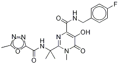 Raltegravir-3H Structural