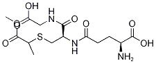 S-(α-Methylcarboxymethyl)glutathione-d4 Methyl Ester Structural