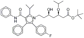 Atorvastatin 3-Isopropyl Ether tert-Butyl Ester Structural