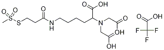 EthylMethanethiosulfonate-2-carboxy[(5'-aMino-1'-carboxypentyl)iMinodiacetic Acid] AMide, Trifluoroacetic Acid Salt