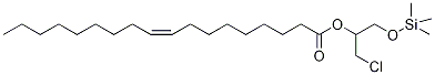 rac 1-O-Trimethylsilyl 2-Oleoyl-3-chloropropanediol Structural