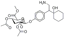 rac N,N-DidesMethyl-O-desMethyl Venlafaxine 2,3,4-Tri-O-acetyl-β-D-glucuronide Methyl Ester Structural