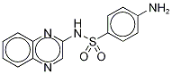 Sulfaquinoxaline-d4 Structural