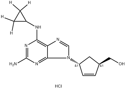 trans-Abacavir-d4 Hydrochloride Structural