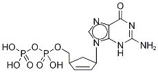 Diphosphoric Acid cis-(±)-[4-(2-AMino-1,6-dihydro-6-oxo-9H-purin-9-yl)-2-cyclopent Structural