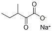 SodiuM α-Keto-β-Methylvalerate-13C3 Structural