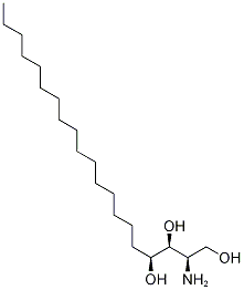 D-arabino-1,3,4-Trihydroxy-2-aMinoeicosane Structural